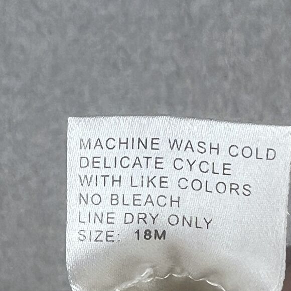 Cinderella Baby Dress 18M White Floral Embroidered Organza Special Occasion Gown - Picture 14 of 14